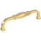 Jeffrey Alexander 128 mm Center-to-Center Brushed Gold Audrey Cabinet Pull 278-128BG - alternate 1
